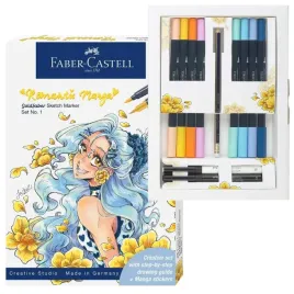 faber-castell-flamastry-markery-dwustronne-goldfaber-manga-8-k-akcesoria
