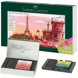 faber-castell-pisaki-markery-artystyczne-artist-pen-pitt-12-kol-paris