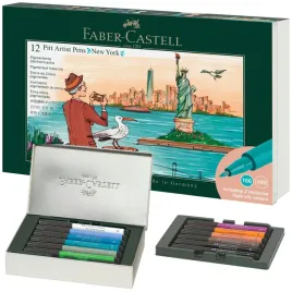 faber-castell-pisaki-markery-artystyczne-artist-pen-pitt-12-kol-new-york