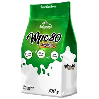 WPC 80 NATURALNY 700g – Koncentrat białka serwatkowego, PURE, bez dodatków