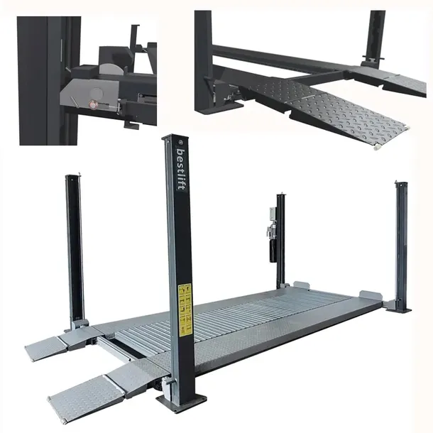 PODNOŚNIK PARKINGOWY BESTLIFT 437PN SZEROKI 2300MM AUTOMTYCZNY BESTPRODUCTS