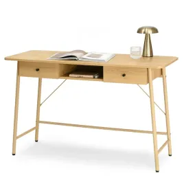 szerokie-biurko-120-cm-debowe-z-szufladami-i-polka-do-home-office-johan