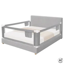 barierka-zabezpieczajaca-do-lozka-bramka-ochronna-blokada-160-cm-szara