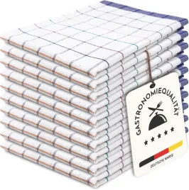 scierki-kuchenne-bawelniane-10-szt-50x70-cm-niebieskie-w-kratke