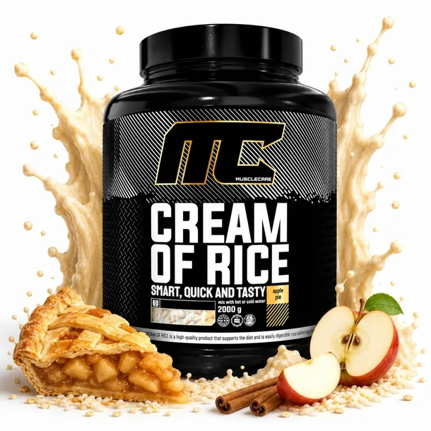 WĘGLOWODANY Muscle Care Cream od Rice - 2000g Apple Pie CARBO