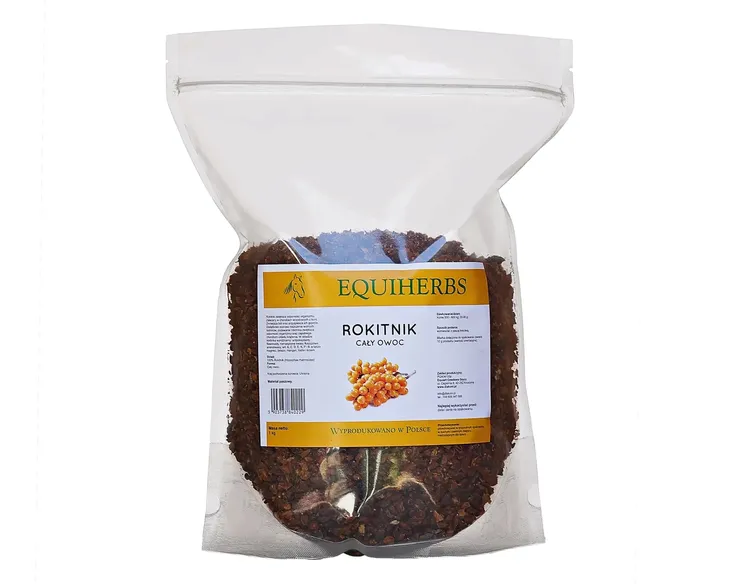 Rokitnik dla koni 1 kg EQUIHERBS