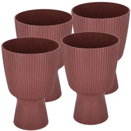doniczka-kielich-ryflowana-prazki-plastikowa-brudny-roz-188-cm-zestaw-4szt