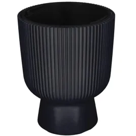 doniczka-kielich-z-wkladem-ryflowana-wysoka-antracyt-239-cm