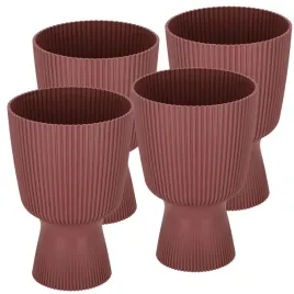 doniczka-kielich-ryflowana-prazki-plastikowa-brudny-roz-146-cm-zestaw-4szt