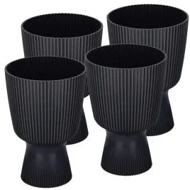 doniczka-kielich-ryflowana-prazki-plastikowa-antracyt-146-cm-zestaw-4-szt