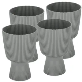 doniczka-kielich-ryflowana-prazki-plastikowa-szara-146-cm-zestaw-4-szt