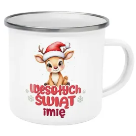 emaliowany-kubek-garnuszek-personalizowany-swiateczny-prezent