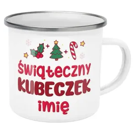 emaliowany-kubek-garnuszek-personalizowany-swiateczny-prezent