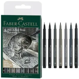 faber-castell-pisaki-artist-pitt-8-greyandblack
