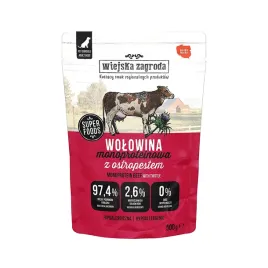 wiejska-zagroda-karma-mokra-dla-psa-monobialkowa-wolowina-dorosly-500g