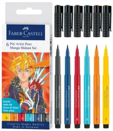 faber-castell-pisaki-artist-pitt-manga-6-k-shonen
