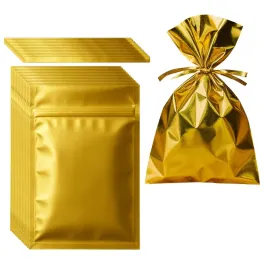 woreczki-zlote-40szt-metaliczne-6x8cm-kalendarz-adwentowy-worki-na-prezenty