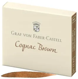 naboje-graf-von-faber-castell-atrament-do-piora-wiecznego-6szt-cognac-brown