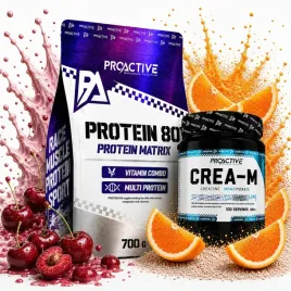 bialko-proactive-protein-80-700g-wisnia-kreatyna-crea-m-load-500g-orange
