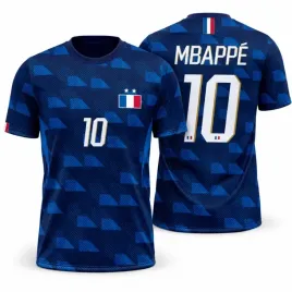 koszulka-pilkarska-dla-dziecka-mbappe-10-francja-niebieska-146
