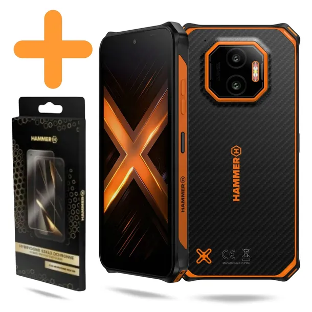 HAMMER Energy X2 5G 6/128GB 6,1" 50Mpix Czarny