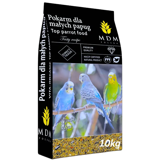 Karma dla papug falistych MDM PF Australian Taste 10kg pokarm bez gmo