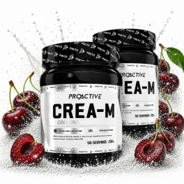 2x-kreatyna-monohydrat-w-proszku-mono-sila-masa-wisnia-proactive-250g