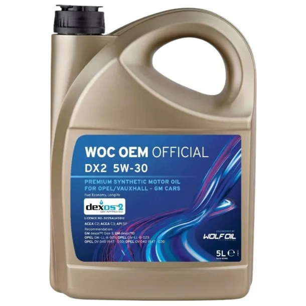 OLEJ OPEL GM DEXOS 2 5W-30 5W30 5L FILTRY