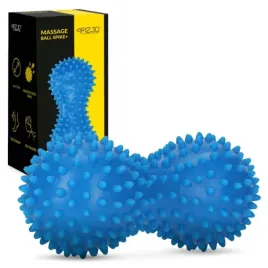 podwojna-pilka-sensoryczna-spike-16x7cm-niebieska