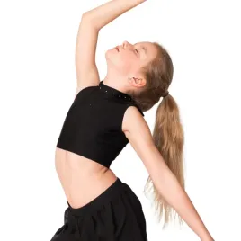 top-koszulka-do-tanca-crop-top-czarny-122-128