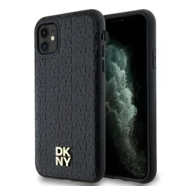 etui-dkny-leather-monogram-pattern-metal-logo-do-magsafe-do-iphone-11-xr