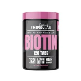 biotyna-wlosy-skora-paznokcie-hiro-lab-biotin-120-tabs