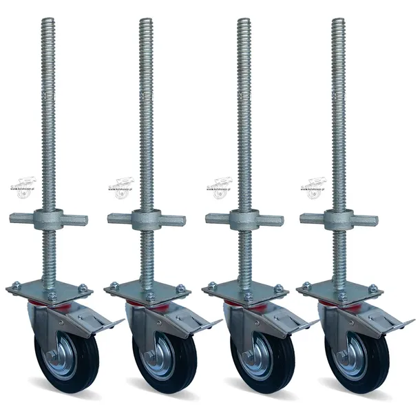 4x7STGU160/26x500 Koła do rusztowania warszawskiego koła książe 160 mm