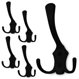 5x-haczyk-na-ubrania-czarny-wieszak-na-ubrania-scienny-wieszak-meblowy