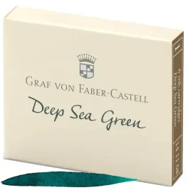 naboje-graf-von-faber-castell-atrament-do-piora-wiecznego-6-deep-sea-green
