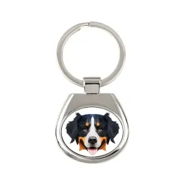 bernenski-pies-pasterski-bernese-mountain-dog-geometryczny-brelok-brelocz