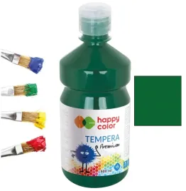 farba-plakatowa-tempera-szkolna-500-ml-happy-color-premium-52-ciemnozielony