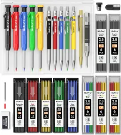 olowek-stolarski-mechaniczny-nicpro-z-27-wkladami-budowlany-do-znakowania