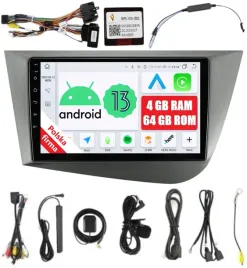radio-2din-nawigacja-android-seat-leon-2-ii-4-64-gb-dsp-carplay-lte