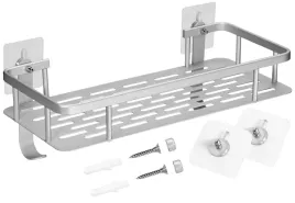 polka-lazienkowa-pod-prysznic-wiszaca-srebrna-aluminium-przyklejana