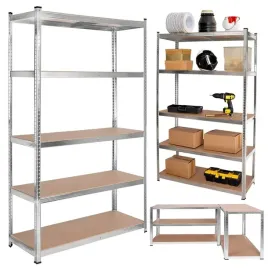 regal-magazynowy-metalowy-garazowy-biurowy-ocynk-polki-mdf-205x120