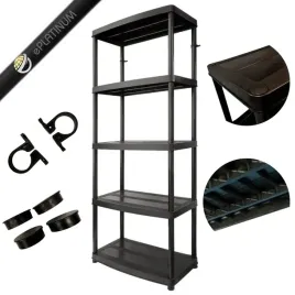 regal-plastikowy-wzmocniony-250kg-180x74x40-5p-zaslepki-polki-i