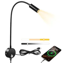 lampka-scienna-led-do-czytania-3w-3-barwy-sciemnianie-usb-gietka-360