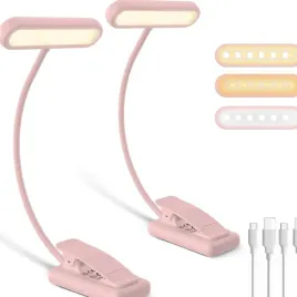 lampka-do-czytania-2-szt-led-klips-usb-c-3-barwy-5-jasnosci-rozowa