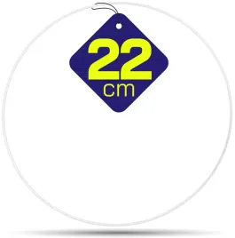 obrecz-biala-do-lapacza-snow-22-cm-lapacz-snow