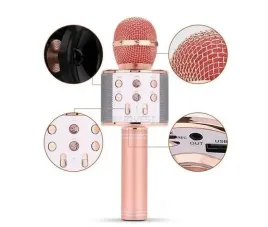 mikrofon-karaoke-ws858-glosnik-efekty-echo-z-nagrywaniem-miedziany