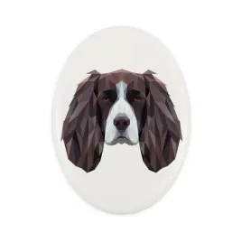 springer-spaniel-angielski-plytka-ze-zdjeciem-i-napisem-geometryczna-marki