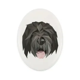 czarny-terier-rosyjski-russian-black-terrier-plytka-ze-zdjeciem-i-napisem