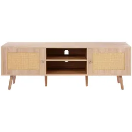 stojak-tv-rattanowy-140-cm-dab-mocna-szafka-rtv-65-cali-gniazdo-usb-2-porty