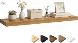 polka-wiszaca-scienna-140-cm-ukryty-uchwyt-mdf